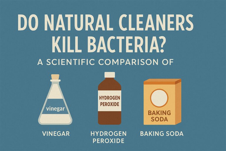 Do Natural Cleaners Kill Bacteria
