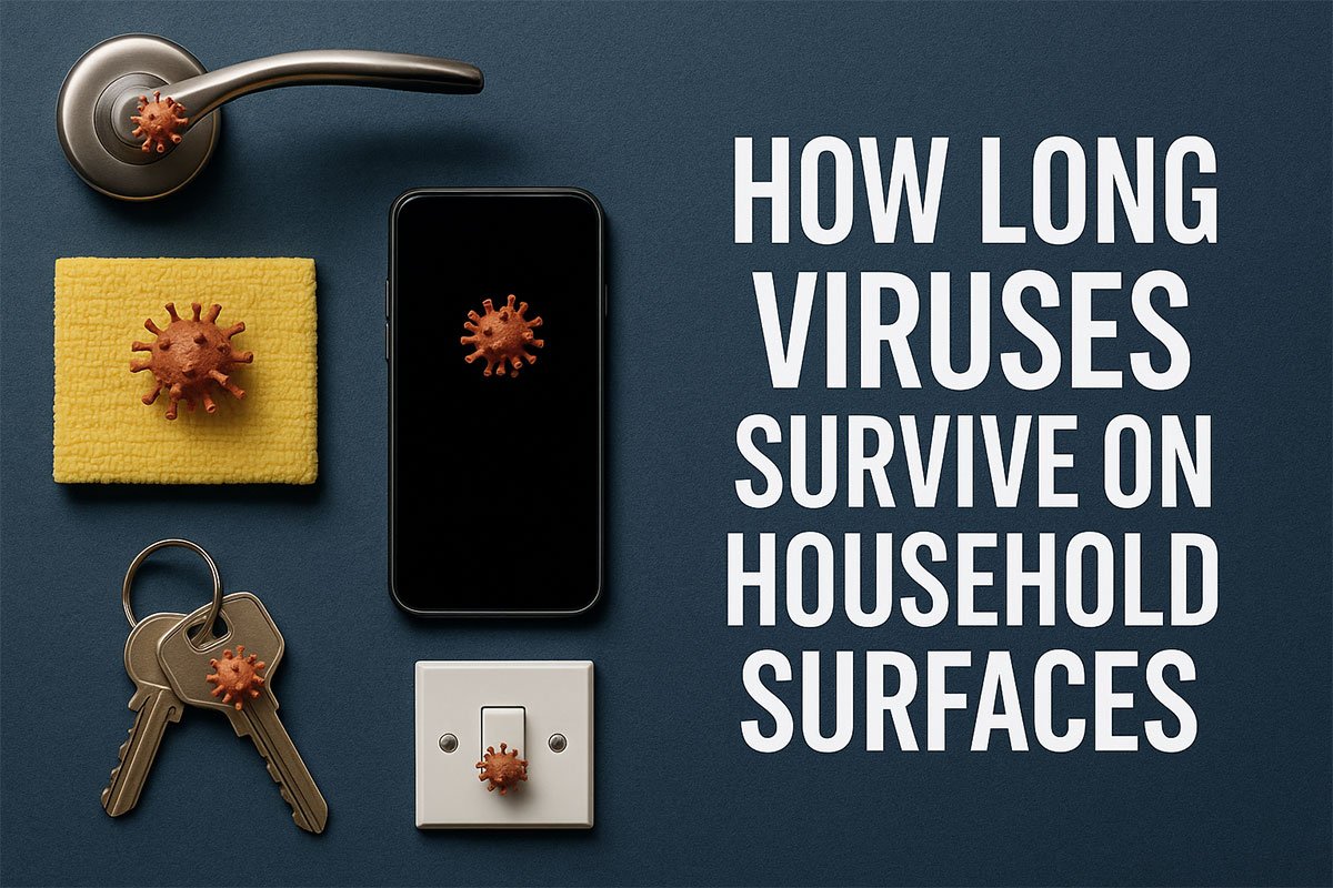 How Long Viruses Survive on Household Surfaces
