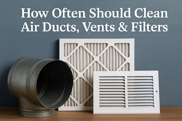 How Often You Should Clean Air Ducts, Vents & Filters