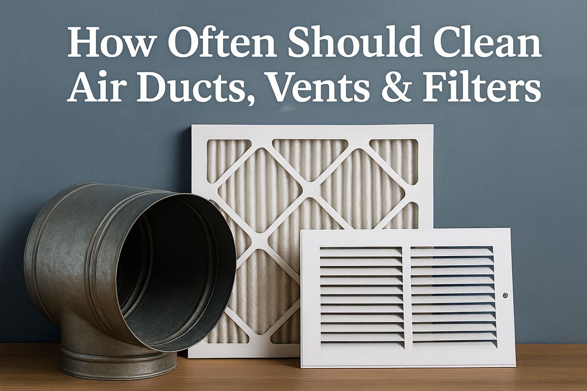 How Often You Should Clean Air Ducts, Vents & Filters